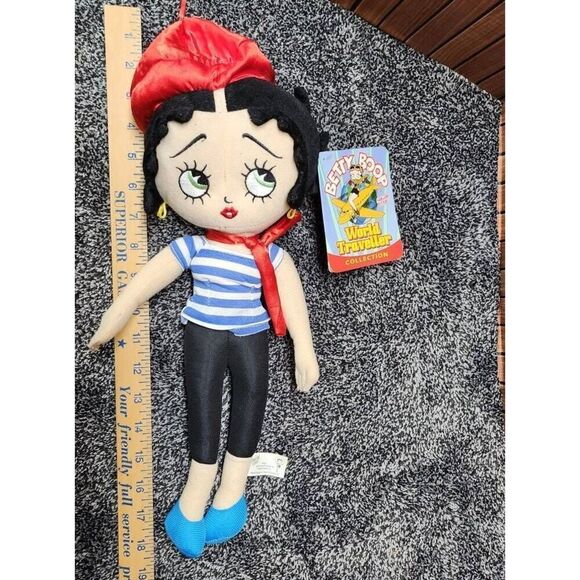 2011 Sugar Loaf BETTY BOOP World Traveler France Doll  15" tall #A83 - Picture 8 of 8
